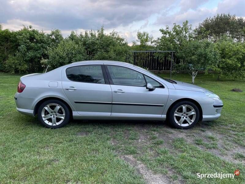 Srebrny Używany 2007 Peugeot 407 Sedan/Limuzyna | 11 500 zł - Obraz 1/4