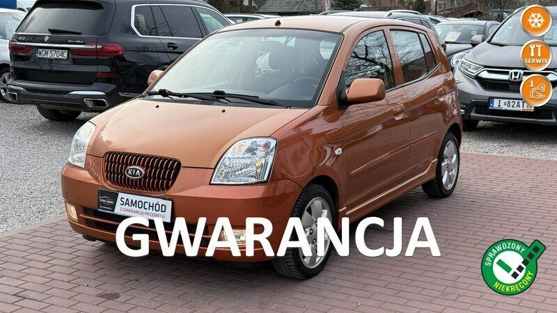 Pomarańczowy Używany 2007 Kia Picanto 2 Hatchback | 9800 zł - Obraz 1/4