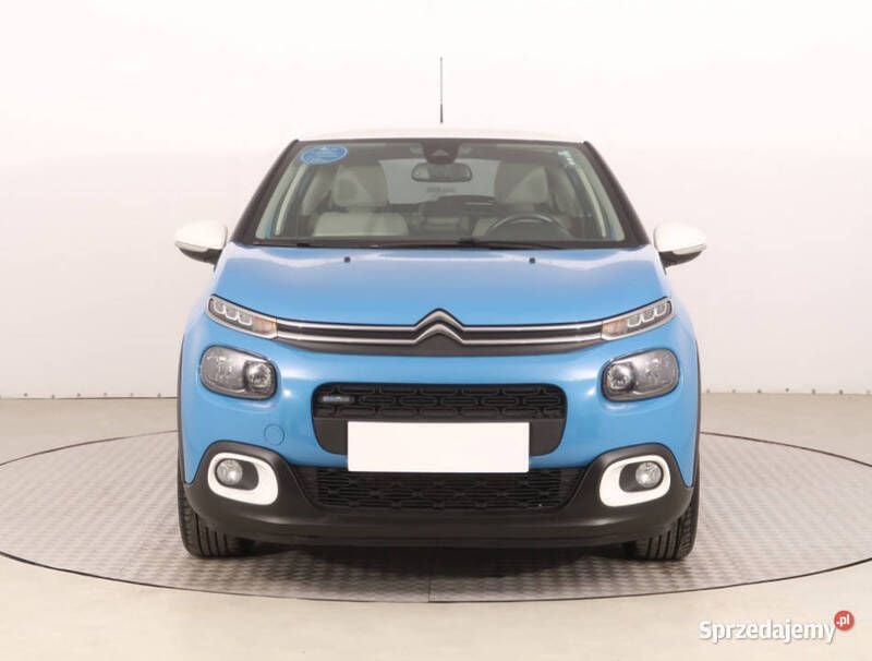 Niebieski Używany 2016 Citroën C3 PureTech Hatchback | 34 999 zł (Uczciwa cena) - Obraz 1/4