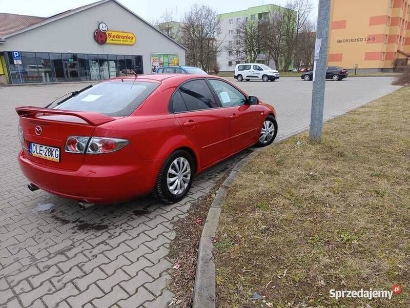 Używany Mazda 6 2006 Czerwony Hatchback