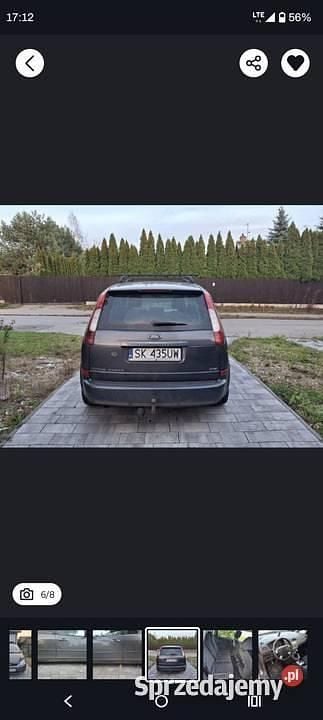 Używany Ford C-MAX 2005 Granatowy Minivan