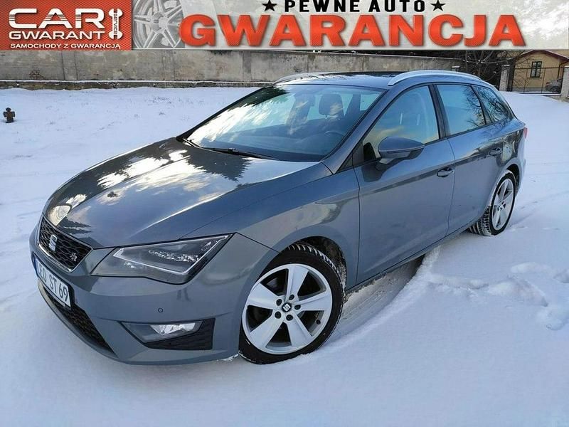 Szary (metalik) Używany 2015 Seat Leon Sedan/Limuzyna | 36 000 zł (Dość drogi) - Obraz 1/4