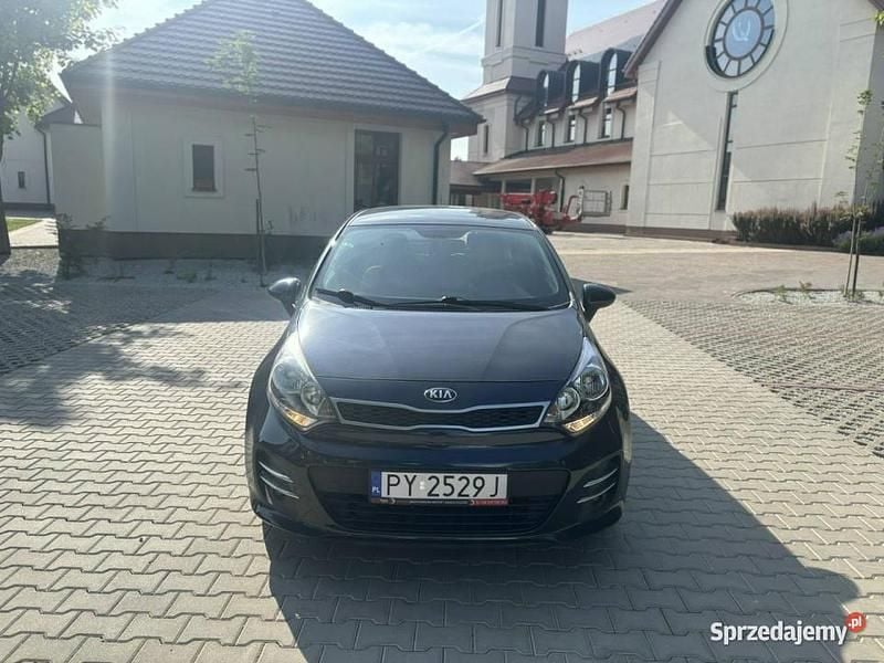 Niebieski Używany 2015 Kia Rio Hatchback | 26 700 zł - Obraz 1/4