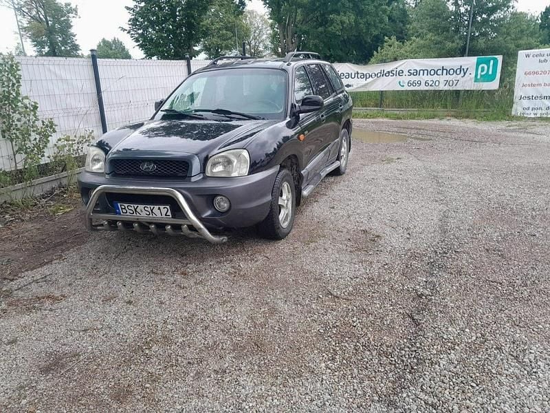 Czarny (metalik) Używany 2005 Hyundai Santa Fe SUV | 7199 zł - Obraz 1/4