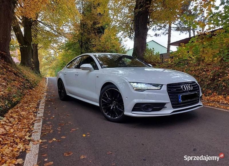 Używany Audi A7 Exclusive 252 KM (185 kW) 2017 Biały Hatchback