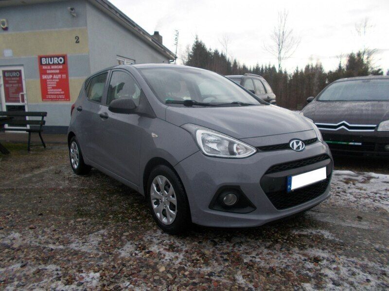 Szary Używany 2014 Hyundai i10 Hatchback | 24 900 zł (Uczciwa cena) - Obraz 1/4