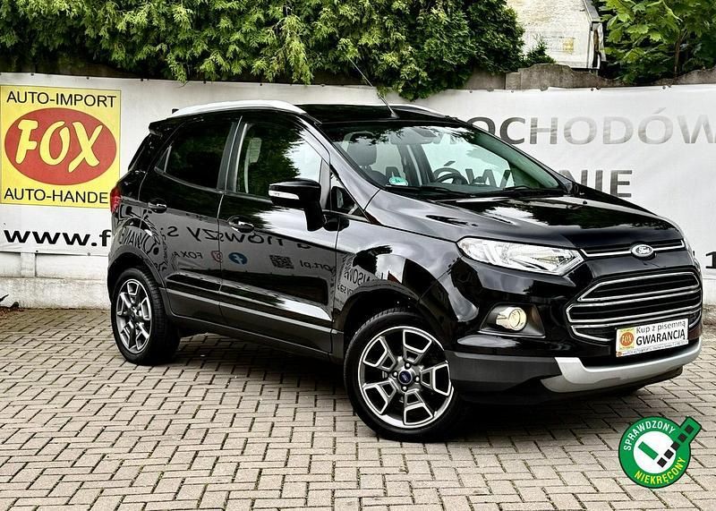 Czarny (metalik) Używany 2016 Ford Ecosport SUV | 38 900 zł (Dość drogi) - Obraz 1/4