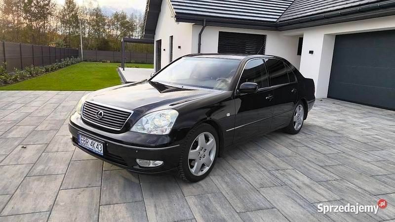Używany Lexus LS430 President Line 2003 Czarny Sedan/Limuzyna