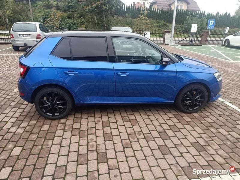 Niebieski Używany 2020 Skoda Fabia Hatchback | 38 900 zł (Uczciwa cena) - Obraz 1/4