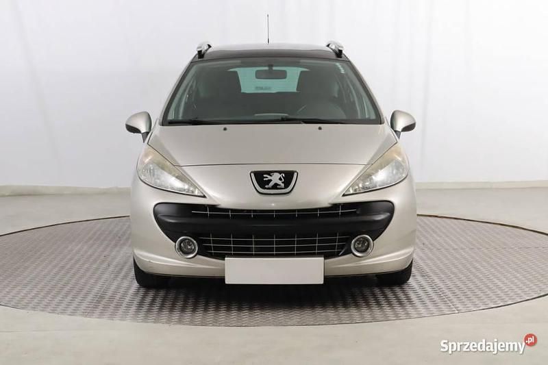 Srebrny Używany 2008 Peugeot 207 Kombi | 7499 zł (Uczciwa cena) - Obraz 1/4