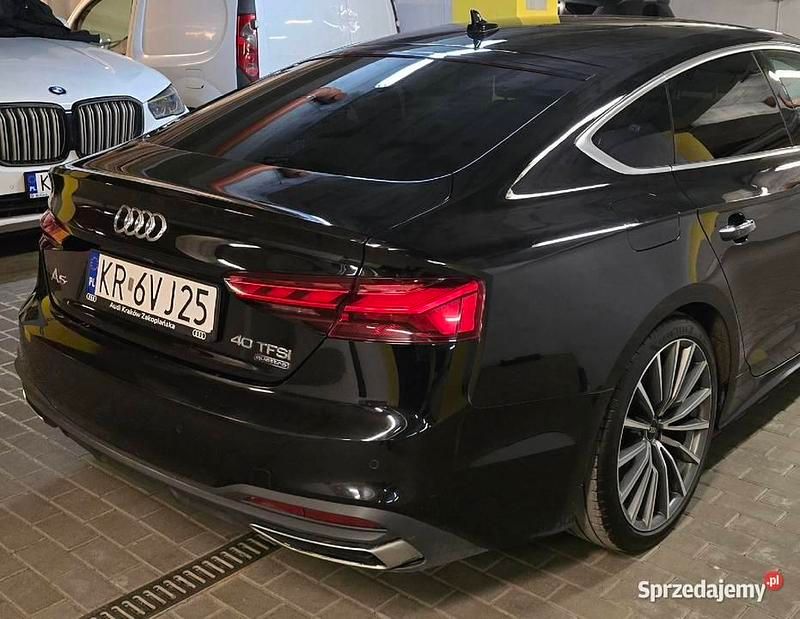 Używany Audi A5 Sportback 2021 Czarny Hatchback