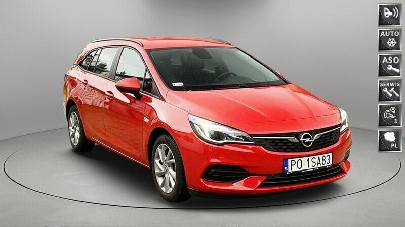Czerwony Używany 2020 Opel Astra Edition Sedan/Limuzyna | 54 900 zł (Drogi) - Obraz 1/4