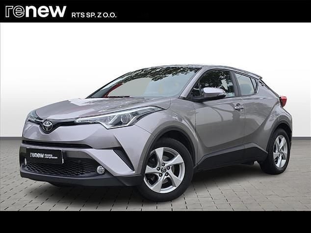 Srebrny (jasnoszary) Używany 2018 Toyota C-HR Premium SUV | 64 900 zł (Uczciwa cena) - Obraz 1/4