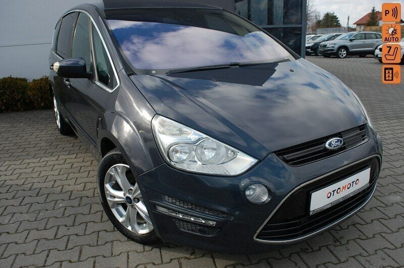 Niebieski Używany 2010 Ford S-MAX S Minivan | 20 700 zł (Uczciwa cena) - Obraz 1/4