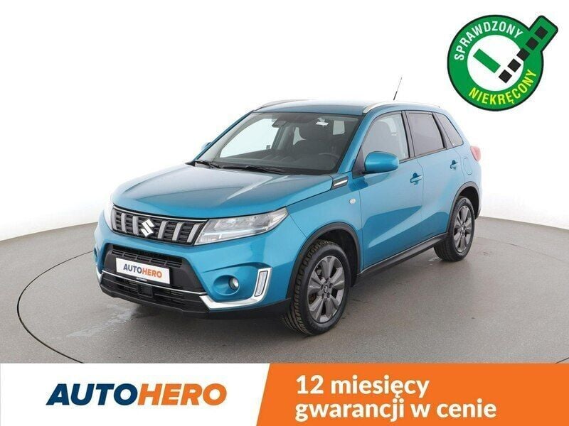 Niebieski (metalik) Używany 2021 Suzuki Vitara SUV | 64 400 zł (Dobra cena) - Obraz 1/3