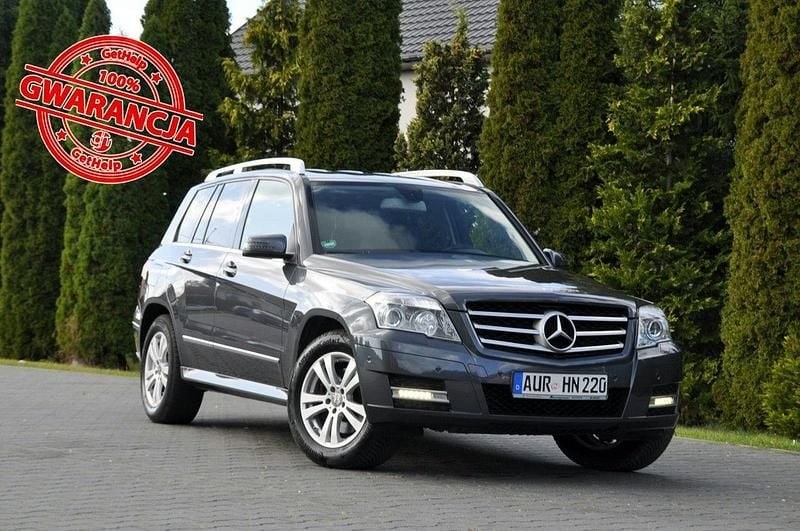 Szary Używany 2011 Mercedes GLK220 SUV | 41 900 zł - Obraz 1/4