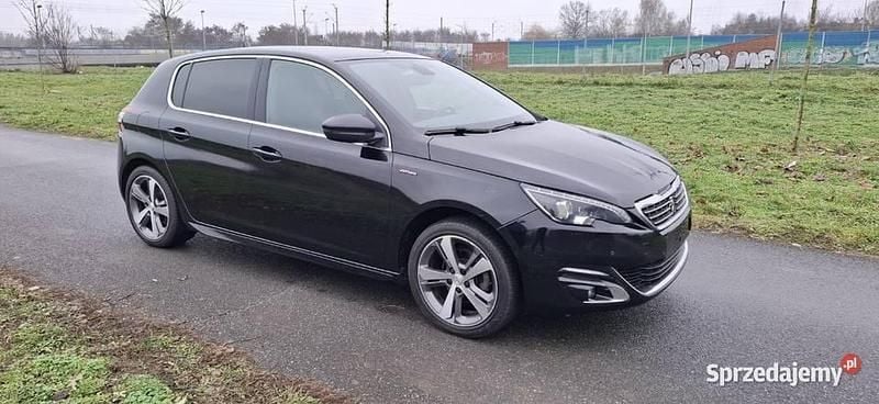 Czarny Używany 2016 Peugeot 308 GT-line Sedan/Limuzyna | 23 900 zł (Super Cena) - Obraz 1/4