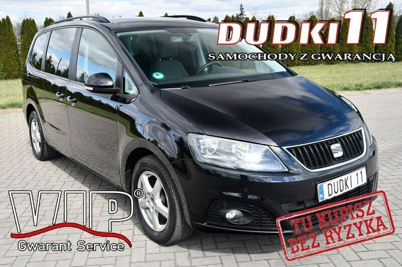 Czarny Używany 2011 Seat Alhambra Minivan | 38 900 zł (Uczciwa cena) - Obraz 1/4