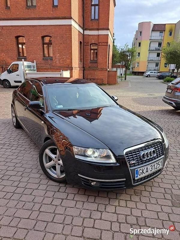 Czarny Używany 2007 Audi A6 S-Line Sedan/Limuzyna | 25 900 zł (Uczciwa cena) - Obraz 1/4