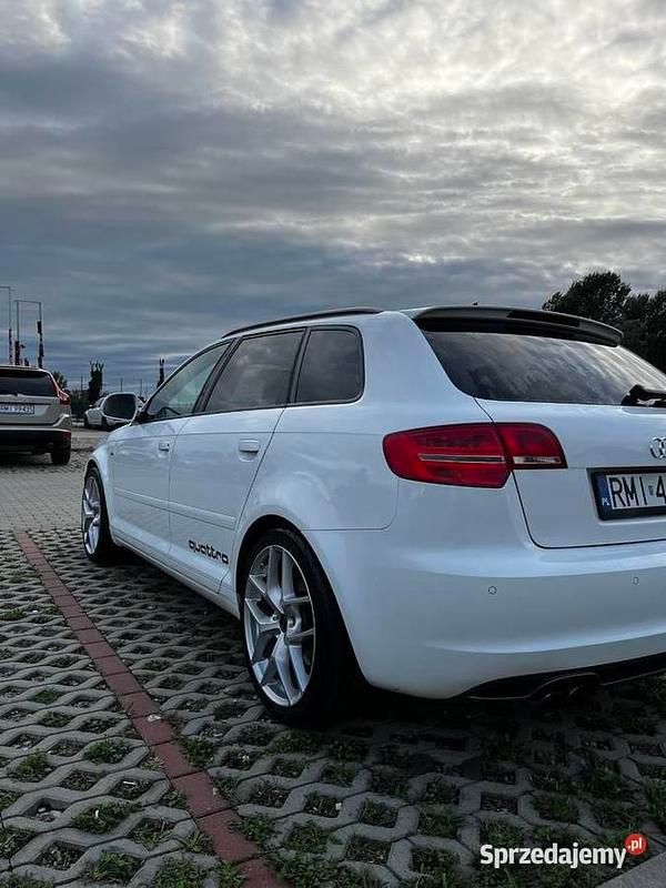 Używany Audi A3 S-Line 2009 Biały Hatchback