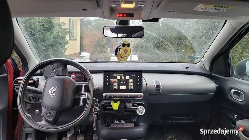 Używany Citroën C4 Cactus 2017 Bordowy Hatchback