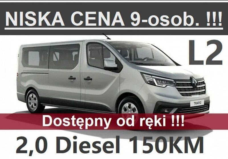 Srebrny Nowe 2024 Renault Trafic Van | 176 588 zł (Dość drogi) - Obraz 1/4