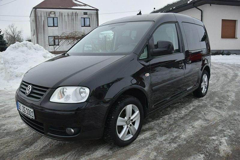 Używany VW Caddy 140 KM (102 kW) 2009 Czarny Minivan