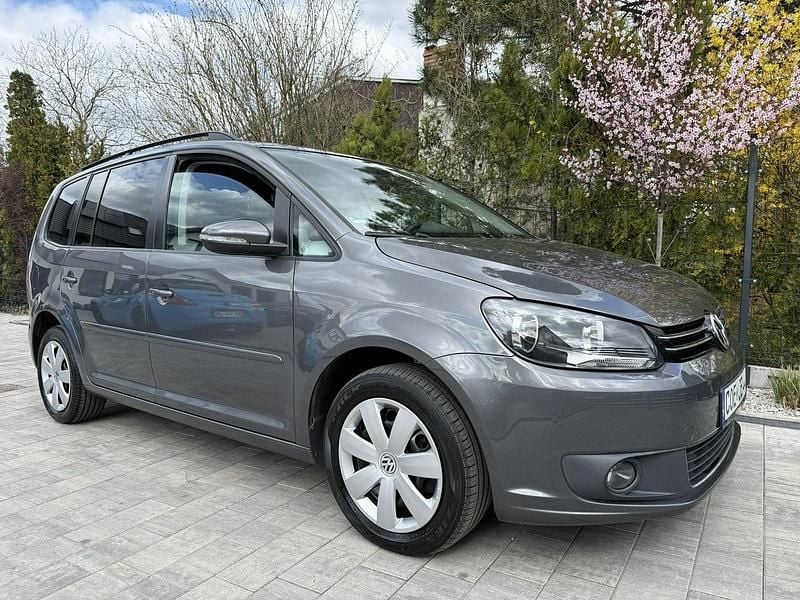 Szary Używany 2012 VW Touran Minivan | 24 500 zł - Obraz 1/4