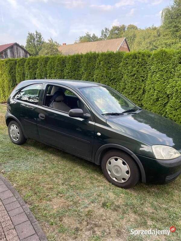 Zielony Używany 2001 Opel Corsa Hatchback | 3000 zł (Uczciwa cena) - Obraz 1/4