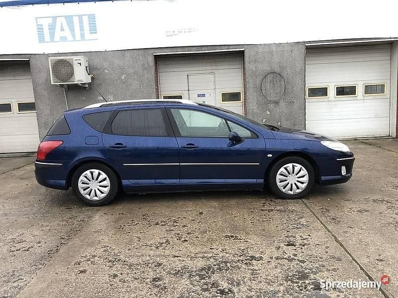 Niebieski Używany 2005 Peugeot 407 Kombi | 5500 zł (Dobra cena) - Obraz 1/4