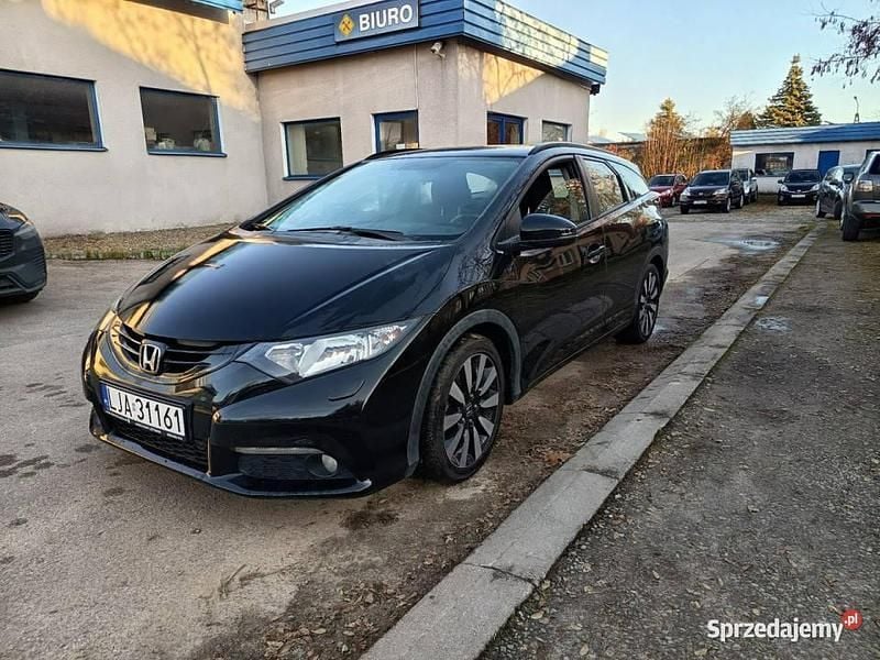 Czarny Używany 2014 Honda Civic Kombi | 43 900 zł - Obraz 1/4