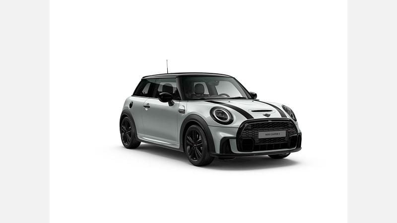 White silver metalizowany Używany 2021 Mini Cooper S Hatch Hatchback | 114 900 zł (Uczciwa cena) - Obraz 1/3