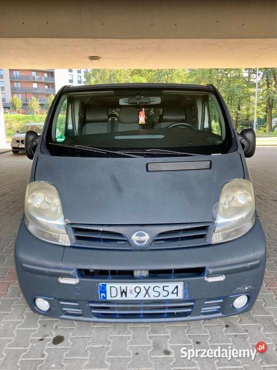 Szary Używany 2006 Nissan Primastar Minivan | 18 500 zł - Obraz 1/4