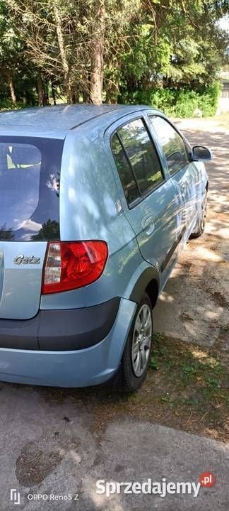 Grafitowy Używany 2008 Hyundai Getz Hatchback | 4500 zł (Dobra cena) - Obraz 1/3