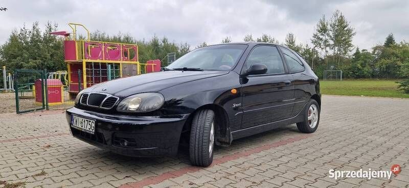 Czarny Używany 2000 Chevrolet Lanos Sport Coupe | 15 900 zł - Obraz 1/4