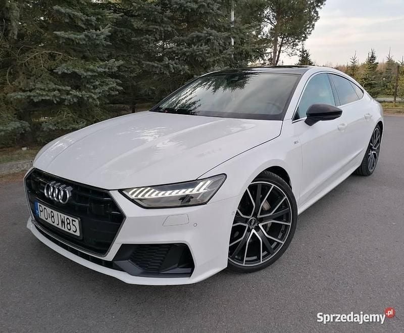 Biały Używany 2019 Audi 50 S-Line Hatchback | 159 900 zł - Obraz 1/4