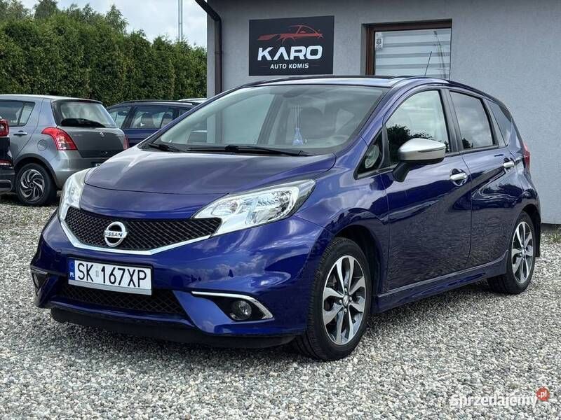 Fioletowy Używany 2015 Nissan Note Minivan | 39 990 zł (Drogi) - Obraz 1/4