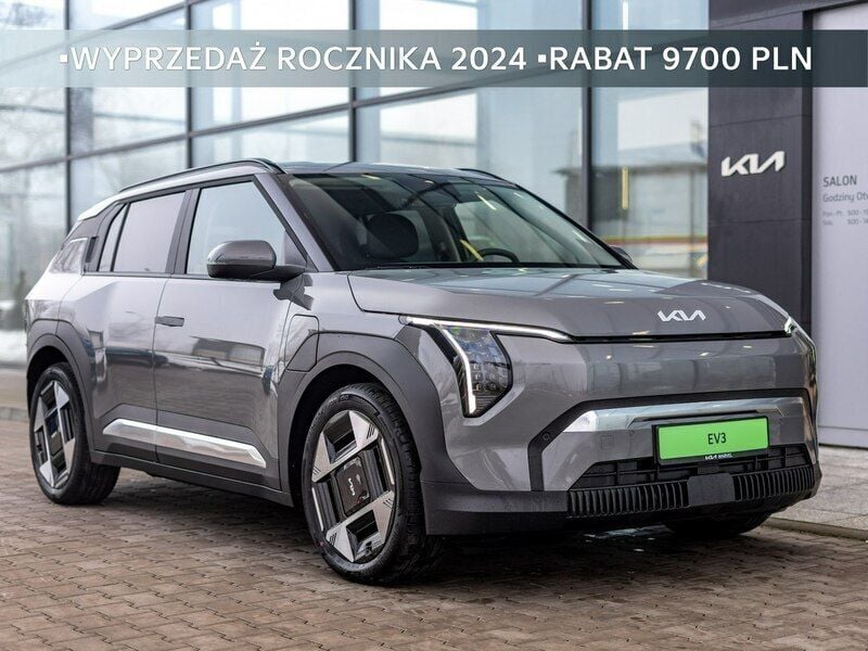Szary (metalik) Nowe 2024 Kia EV3 2 SUV | 206 200 zł - Obraz 1/4