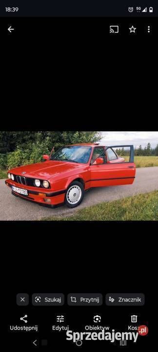 Używany 1990 BMW 318 | 45 000 zł - Obraz 1/4