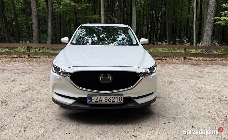 Biały Używany 2018 Mazda CX-5 SUV | 90 000 zł (Dość drogi) - Obraz 1/4