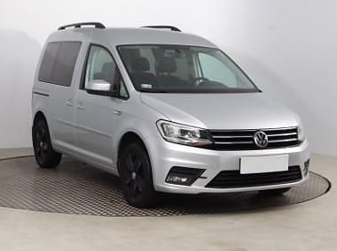 Srebrny Używany 2016 VW Caddy Minivan | 55 499 zł (Dość drogi) - Obraz 1/4