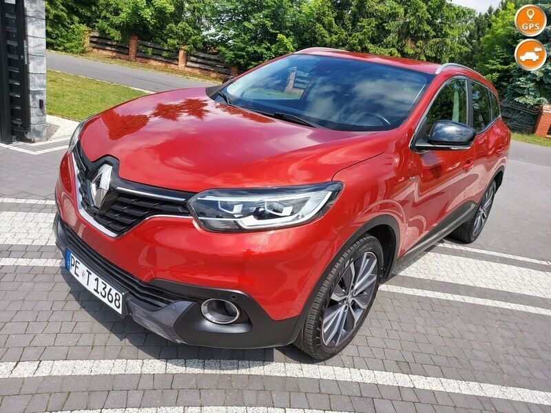 Czerwony Używany 2017 Renault Kadjar Bose Edition SUV | 58 900 zł (Dość drogi) - Obraz 1/4