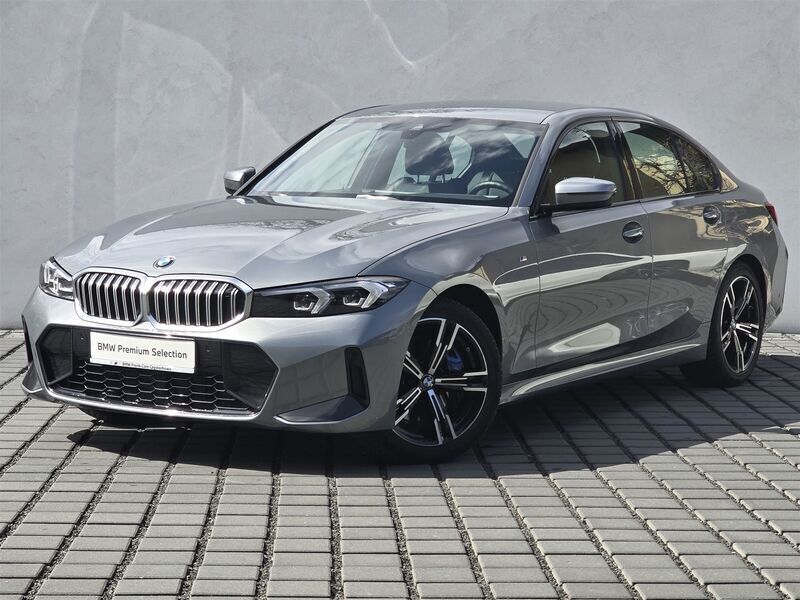 Szary skyscraper m metalizowany Używany 2024 BMW 318 Shadowline Sedan/Limuzyna | 174 900 zł (Drogi) - Obraz 1/3