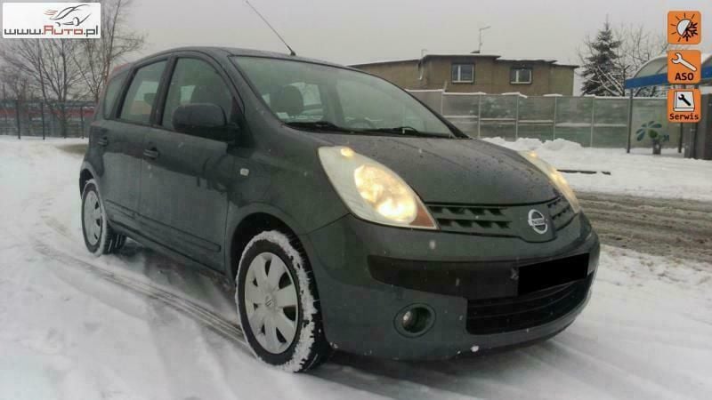 Szary (metalik) Używany 2006 Nissan Note Minivan | 17 900 zł (Dość drogi) - Obraz 1/4