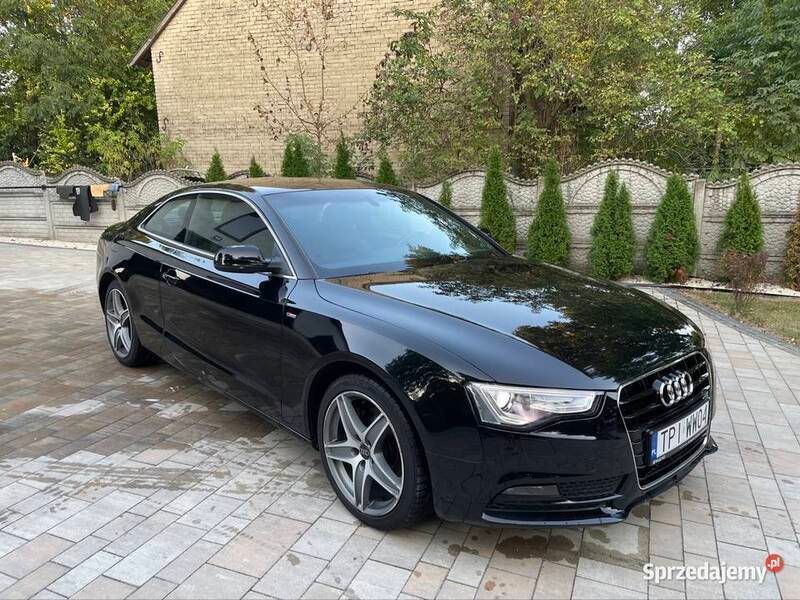 Czarny Używany 2012 Audi A5 Coupe | 42 500 zł (Uczciwa cena) - Obraz 1/4