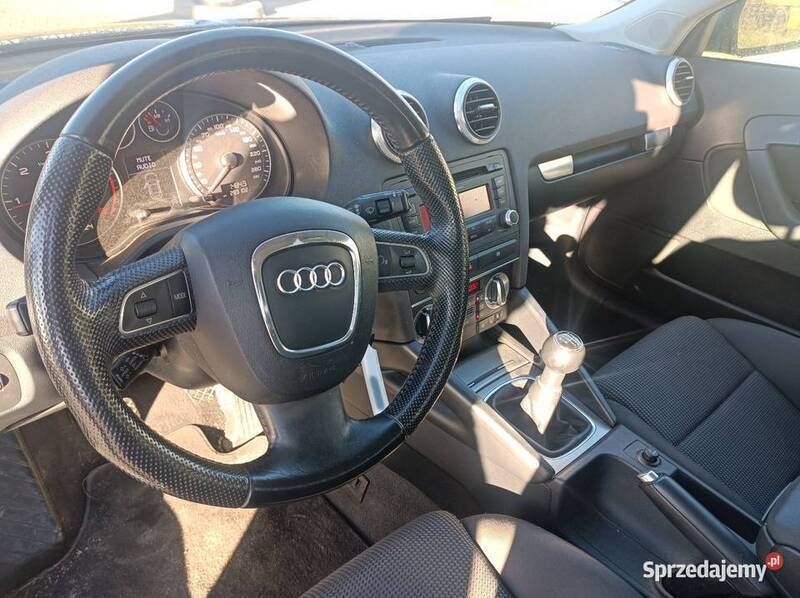 Czarny Używany 2009 Audi A3 Sportback Hatchback | 21 999 zł (Dość drogi) - Obraz 1/4