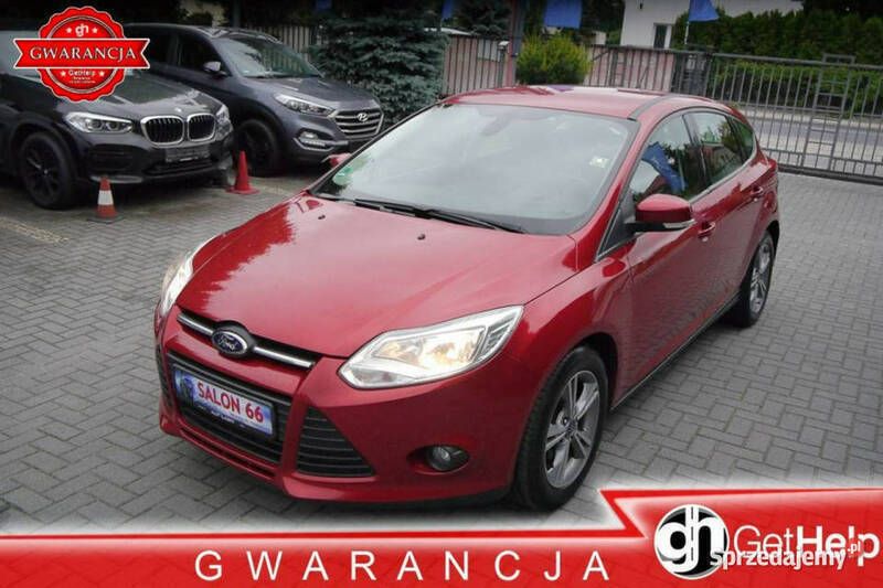 Czerwony Używany 2014 Ford Focus Hatchback | 24 500 zł (Dobra cena) - Obraz 1/4