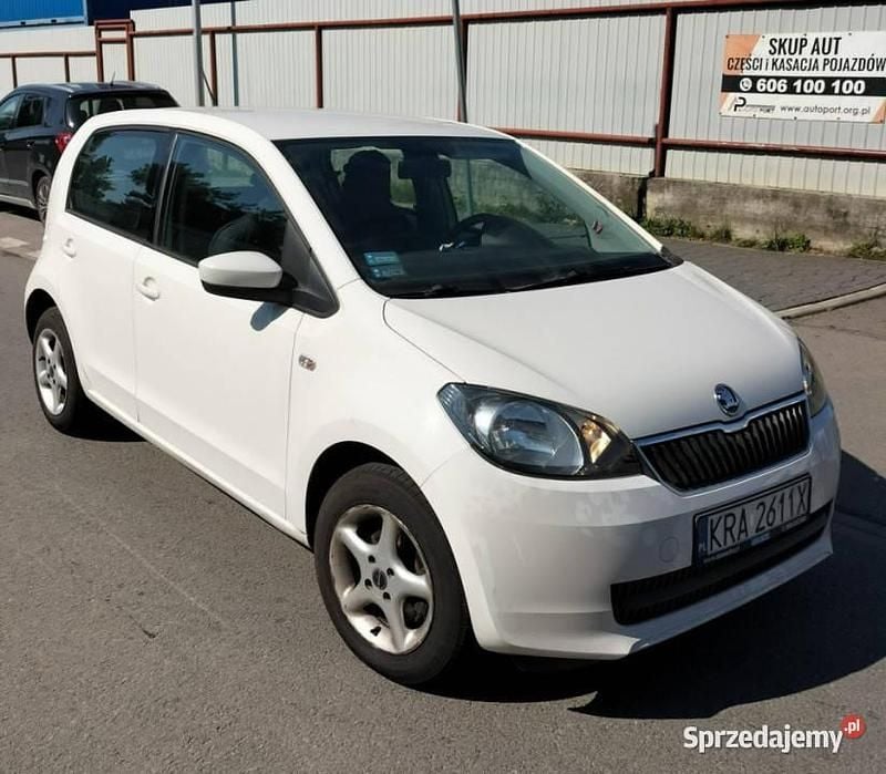 Biały Używany 2016 Skoda Citigo Ambition Hatchback | 13 900 zł (Super Cena) - Obraz 1/4