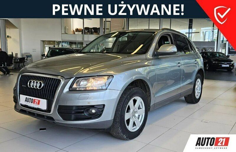 Szary Używany 2009 Audi Q5 SUV | 41 500 zł (Uczciwa cena) - Obraz 1/4