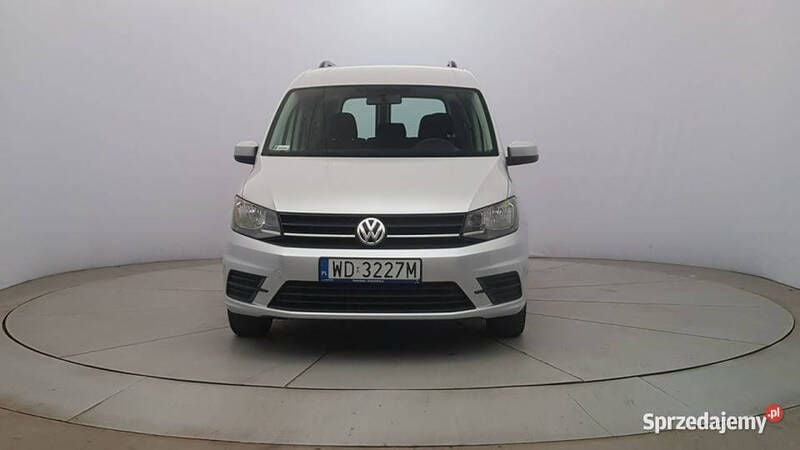 Srebrny Używany 2018 VW Caddy Trendline Minivan | 63 850 zł - Obraz 1/4
